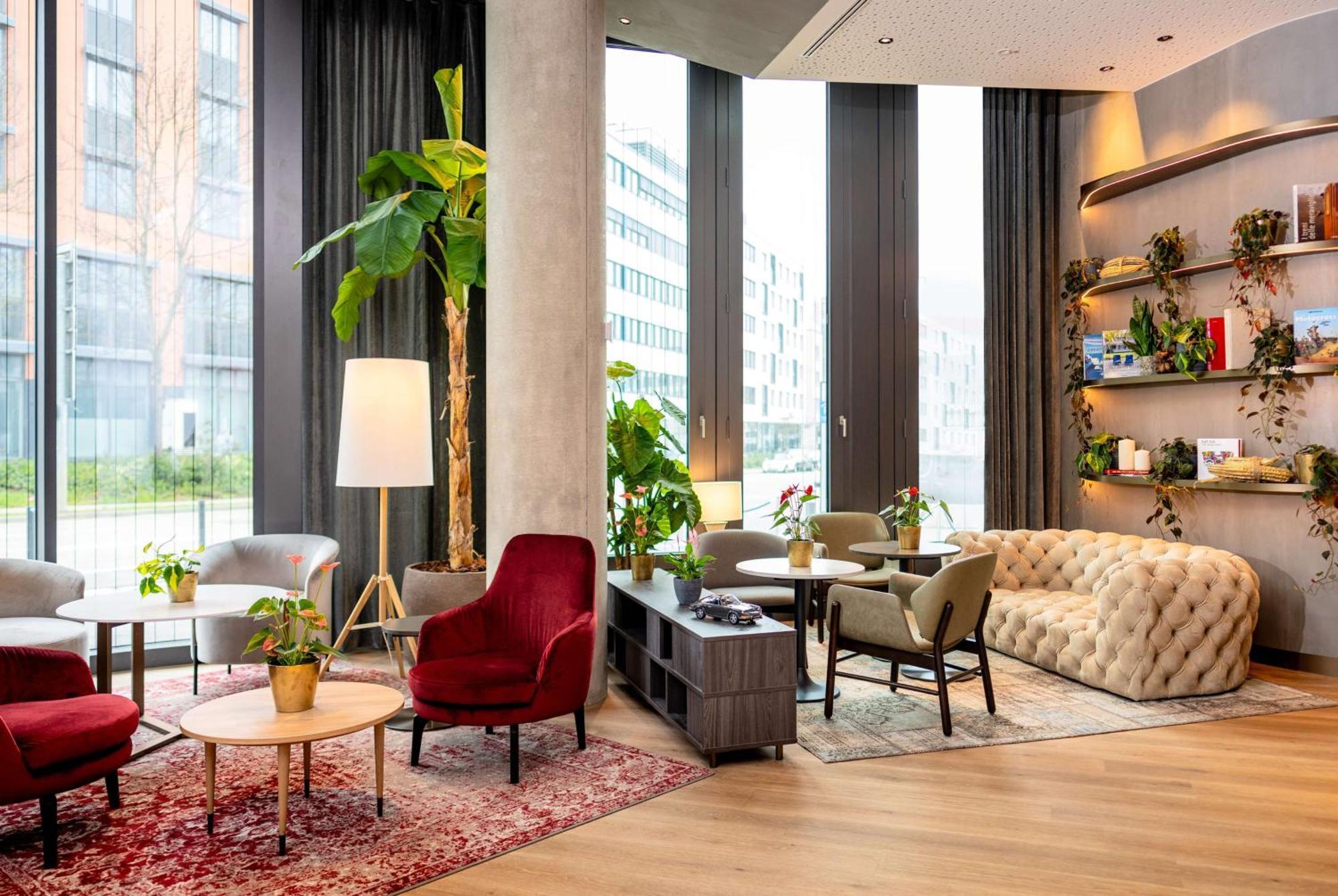 Radisson Blu Hotel At Porsche Design Tower 斯图加特 外观 照片